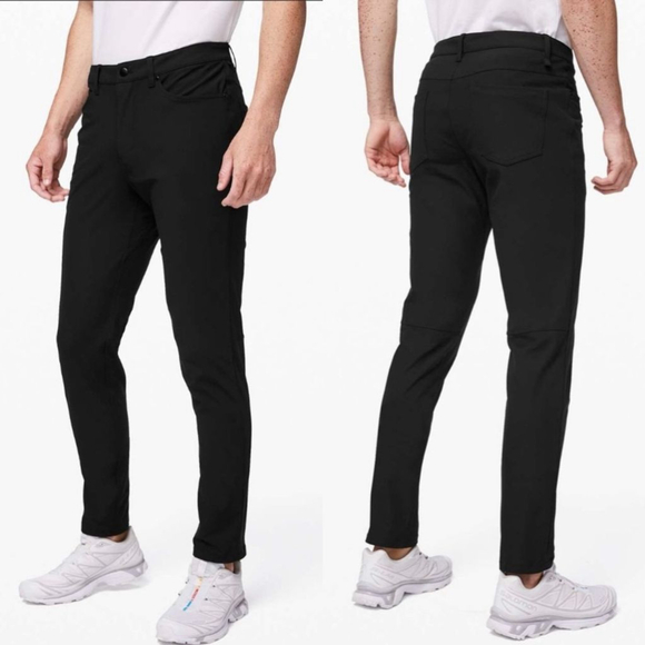 Lululemon ABC Pant Slim 32" *Warpstreme in Black - 34 - Picture 1 of 15